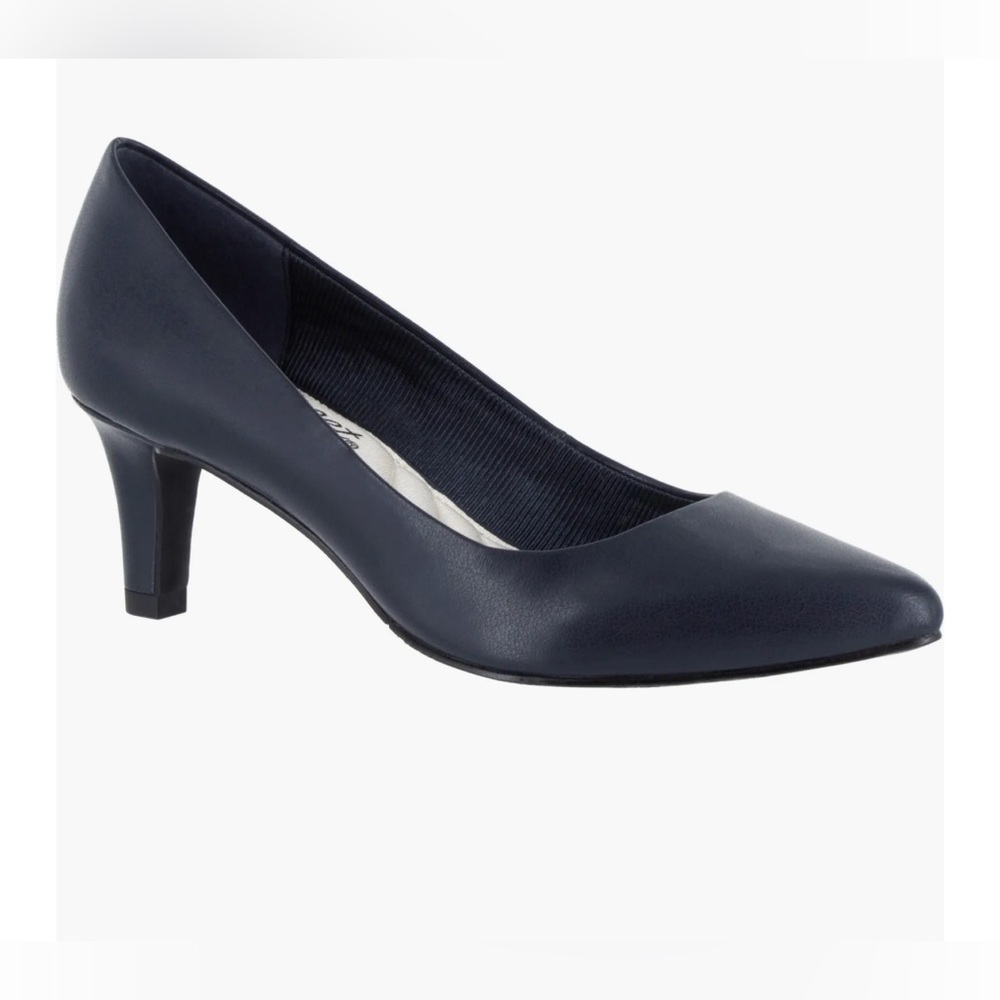 Easy Street Navy Blue Heels